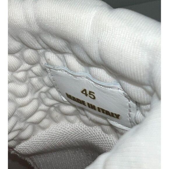 VERSACE Men's Trigreca White Platform Multicolor Monogram Sneakers Size … - Picture 7 of 14